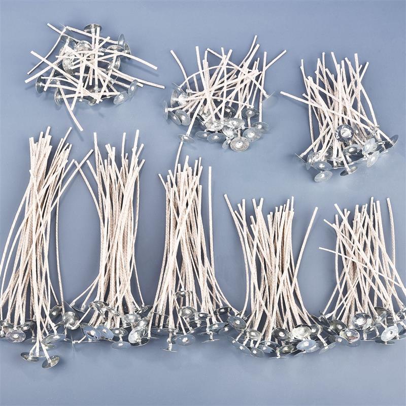 Candle Making Wax - 30 sztuk świeca knoty niski dym