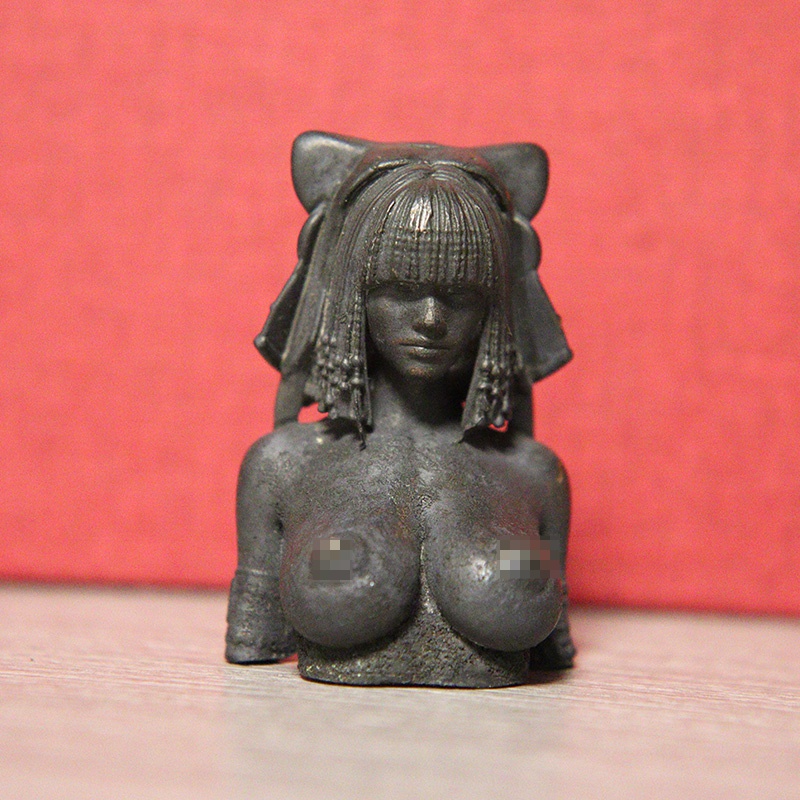 Queen Art Craft - Statuetka nagi, odsłonięta kobieta, piękność, czarny