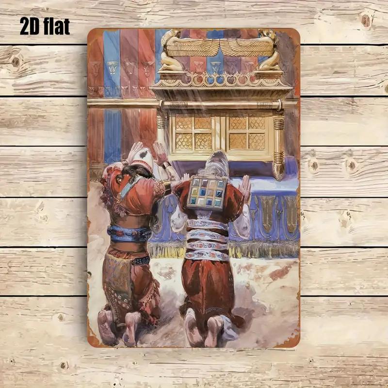 Art & Craft Clipart - CIFBUY Rustykalna Metalowa Dekoracja Ścienna z