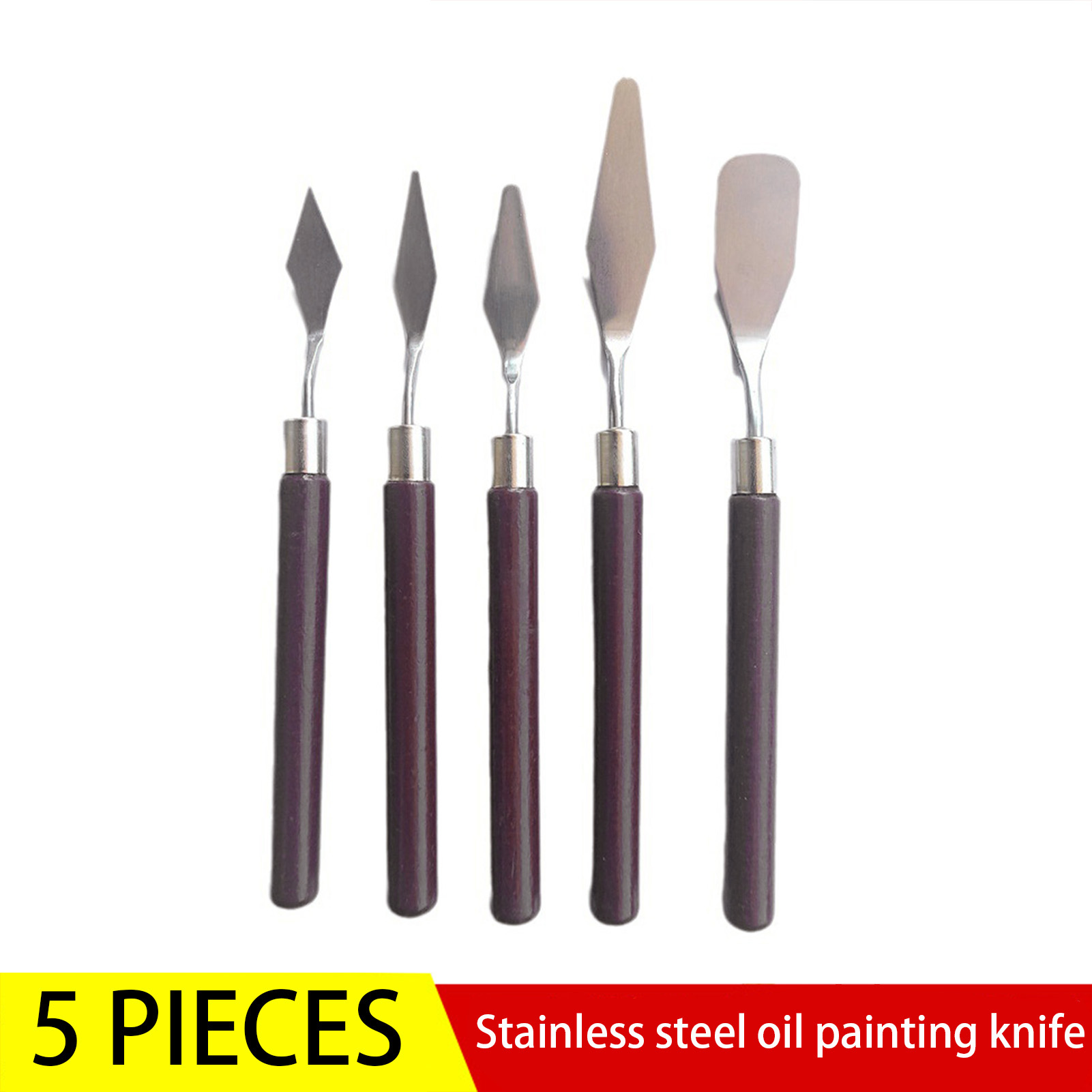 Painting Knife Palette - Zestaw szpachelek do malowania olejnego dla