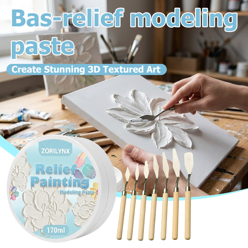 Painting Knife Palette - Zestaw past do rzeźbienia i malowania