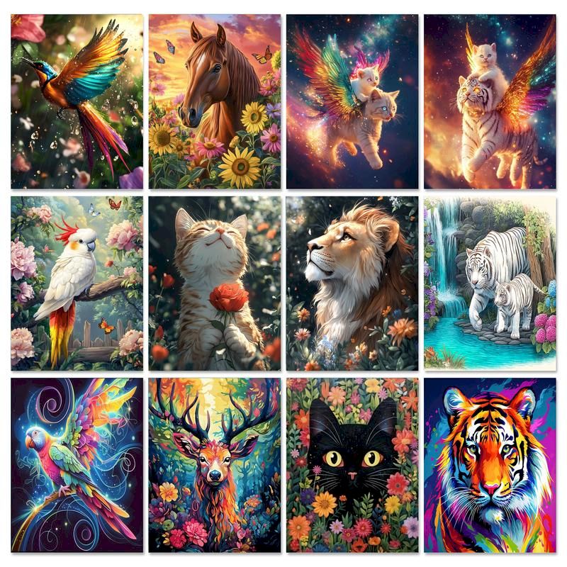 Art Craft Ideas For Adults - Zestawy do malowania po numerach dla