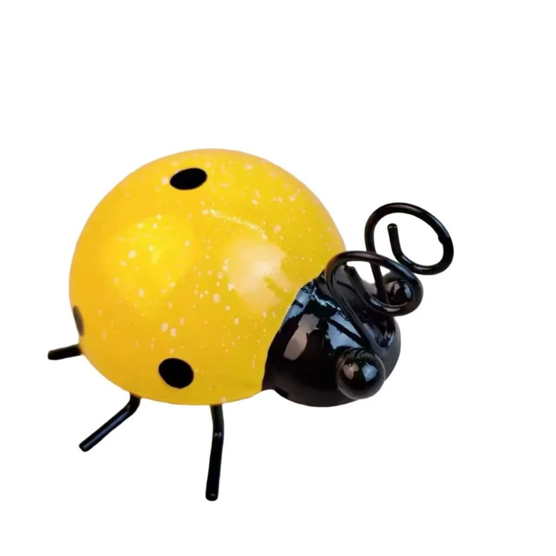 Art Craft Ladybug - Metalowa biedronka, ręcznie robiona dekoracja z