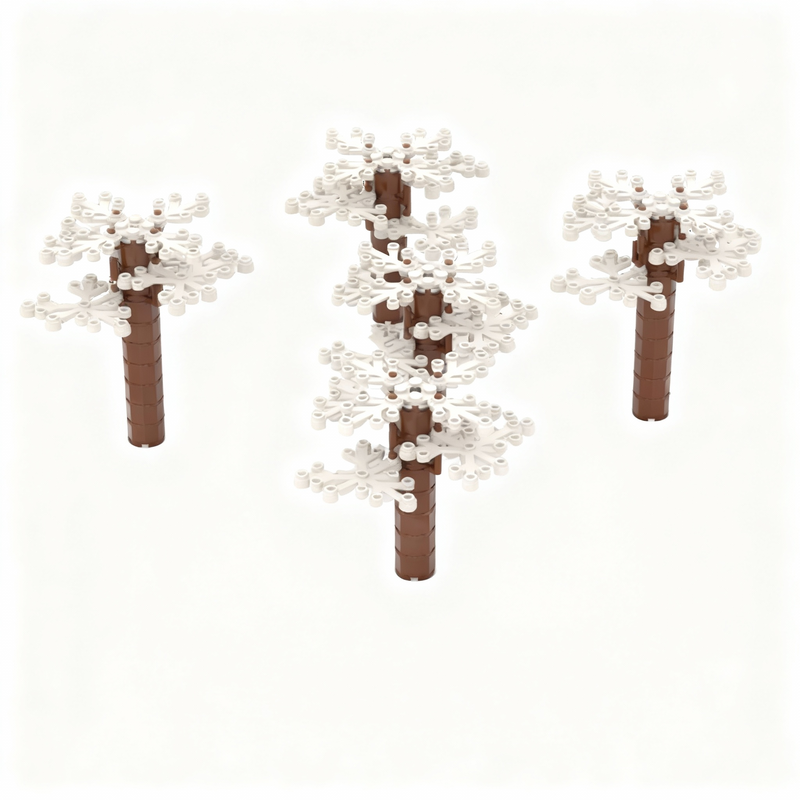 Art Craft Ideas For Christmas - 105 elementów MOC Creator Zimowy Las