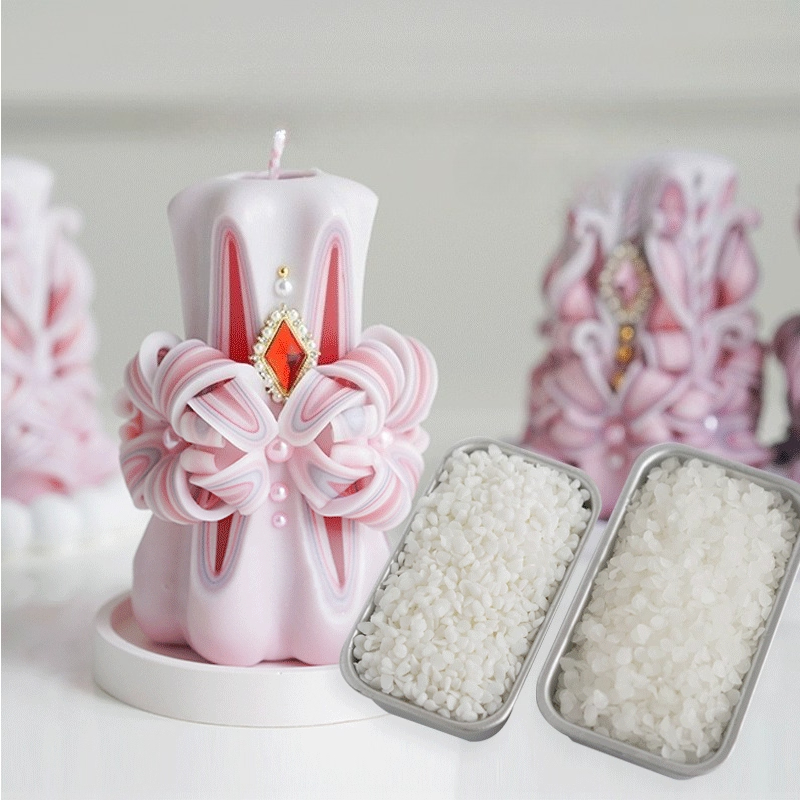 Candle Making Wax - 1KG Rzeźbiony Świeca Zapachowa Materiał Podstawowy
