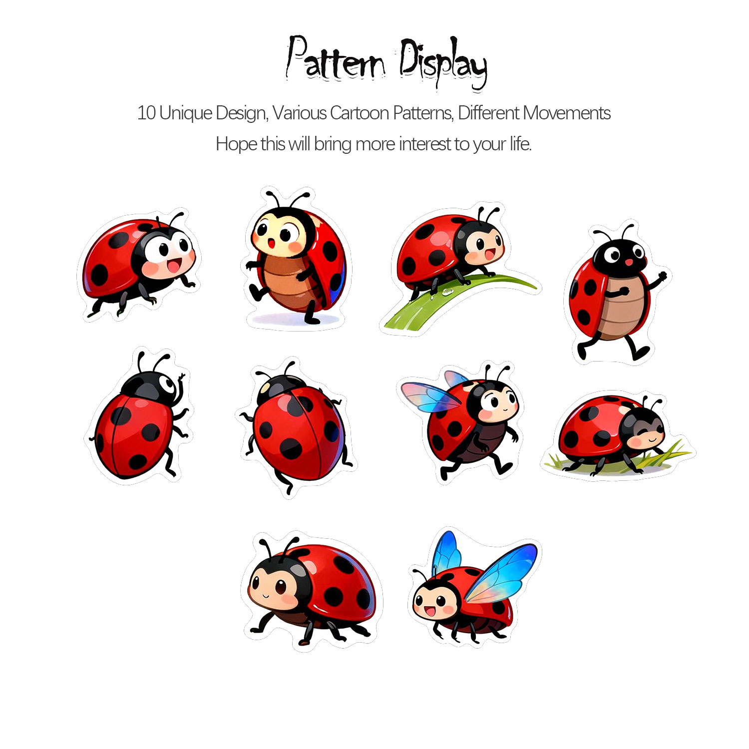 1 Rolka (500 szt.) 10 Niestand – Art Craft Ladybug recenzja i cena