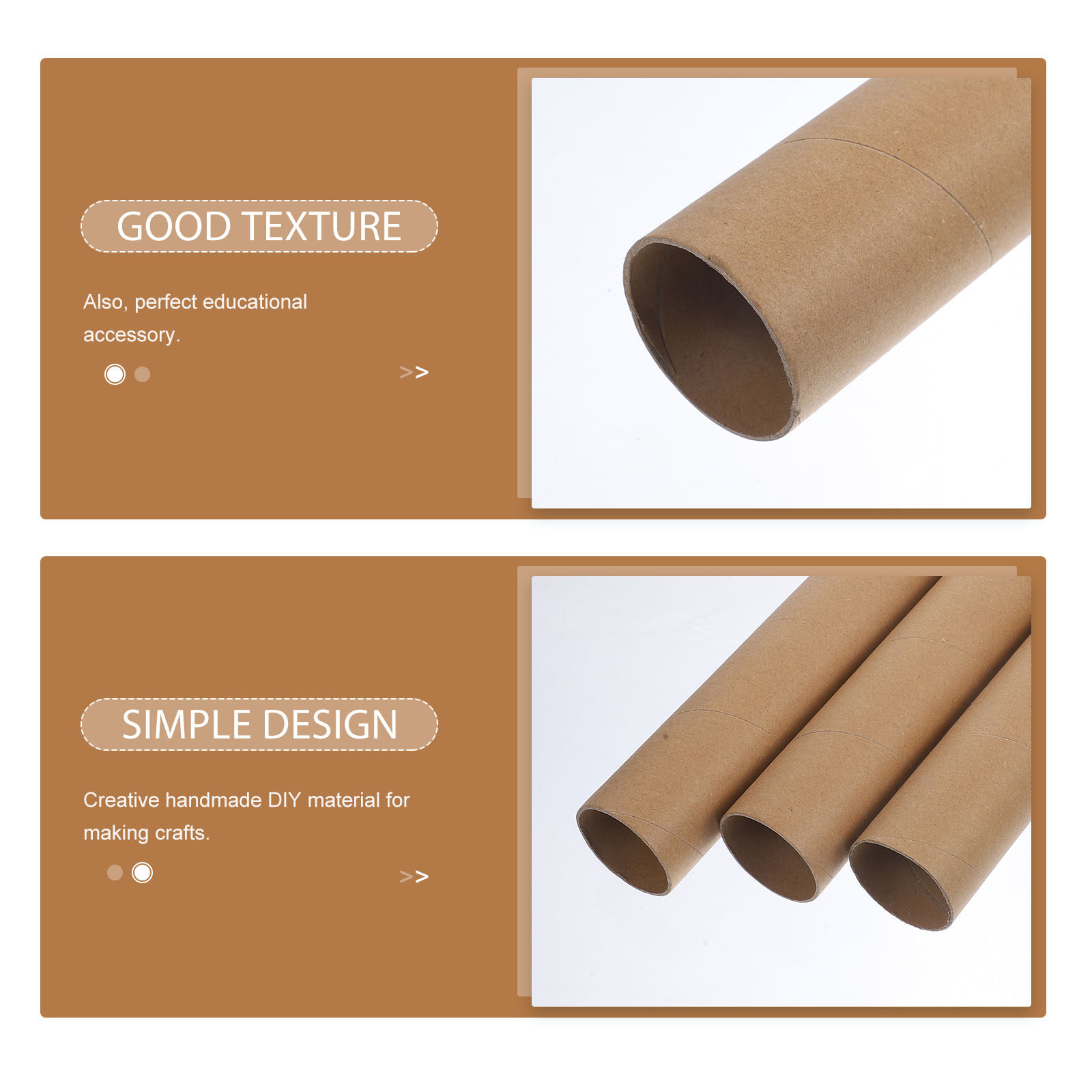 3 sztuki papierowych tub do sa – Art Craft Education recenzja i cena