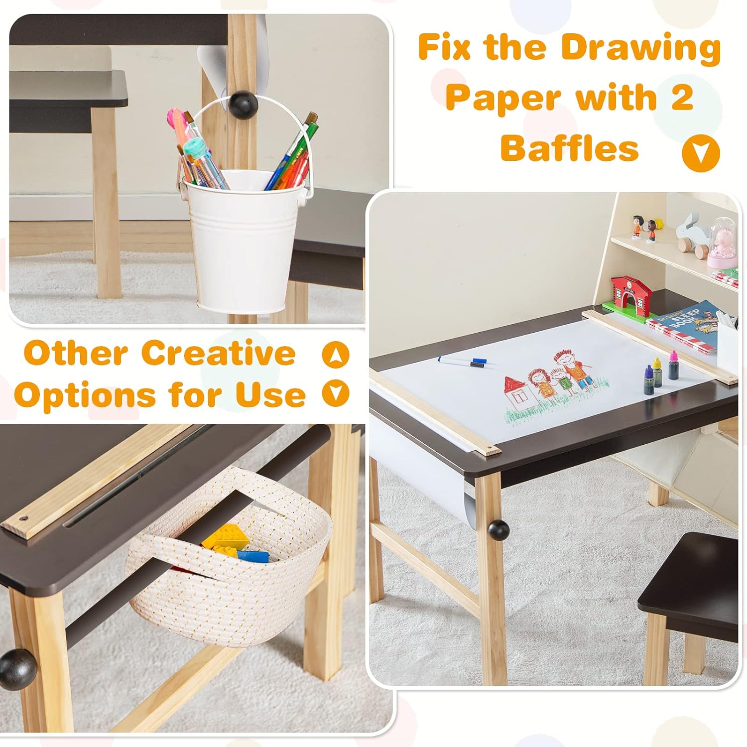 Drewniany stolik i krzesła dla – Art Craft 3 Year Old recenzja i cena