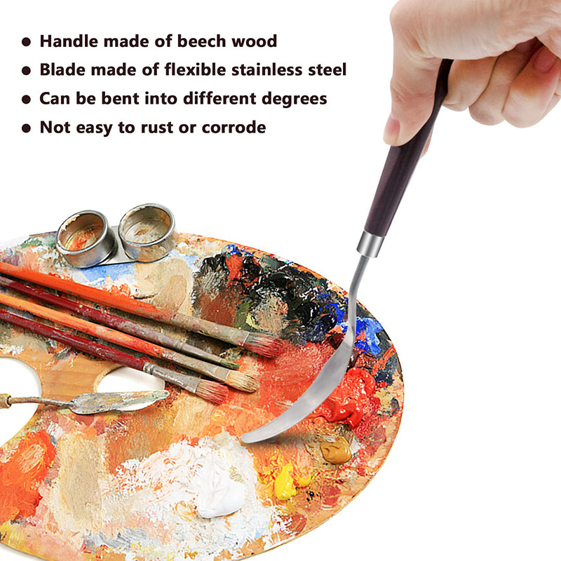 Zestaw 11 szpachelek malarskic – Painting Knife Palette recenzja i cena