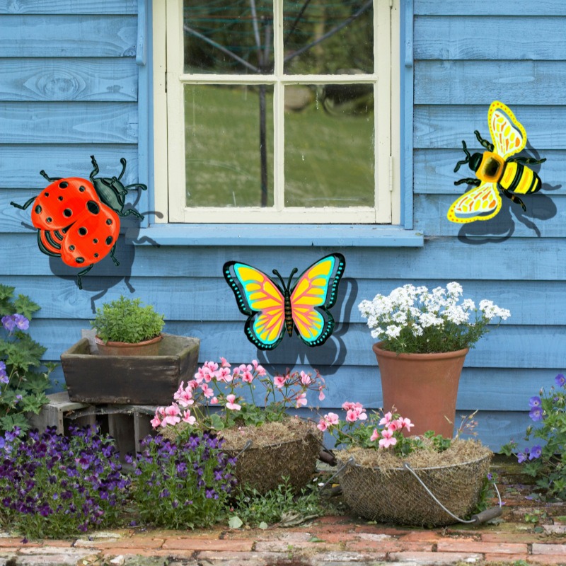 3 szt. Metalowe dekoracje ście – Art Craft Ladybug recenzja i cena