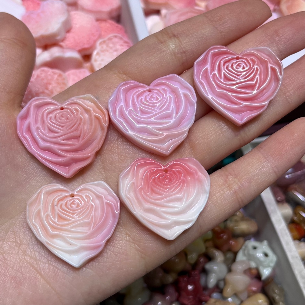 2 SZT. Naturalne Serca z Muszl – Queen Art Craft recenzja i cena
