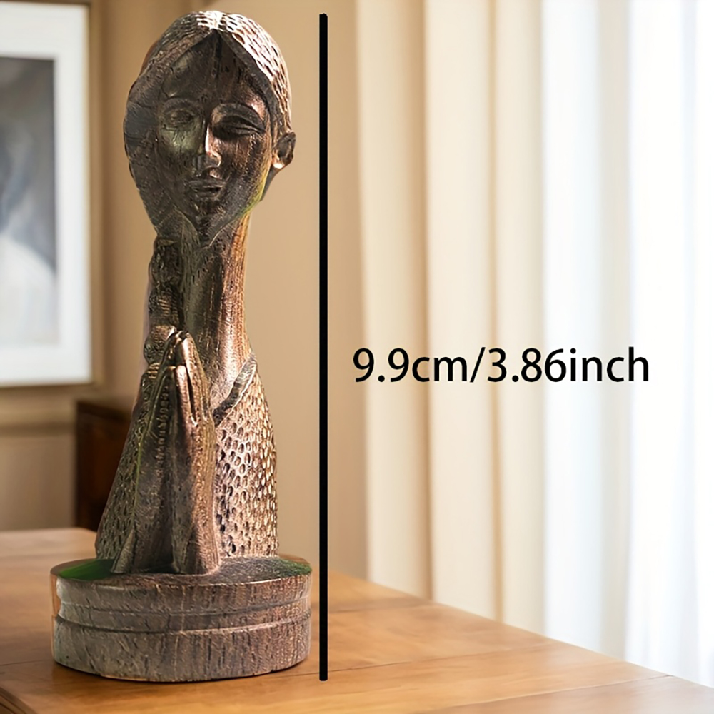 1 szt. Drewniana rzeźbiona sta – Art Craft Girl recenzja i cena