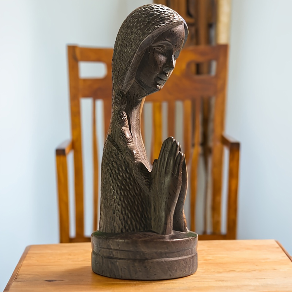 1 szt. Drewniana rzeźbiona sta – Art Craft Girl recenzja i cena