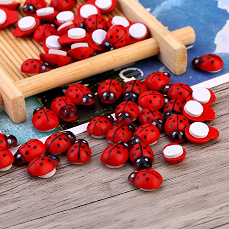 100 szt. Samoprzylepnych Mini  – Art Craft Ladybug recenzja i cena