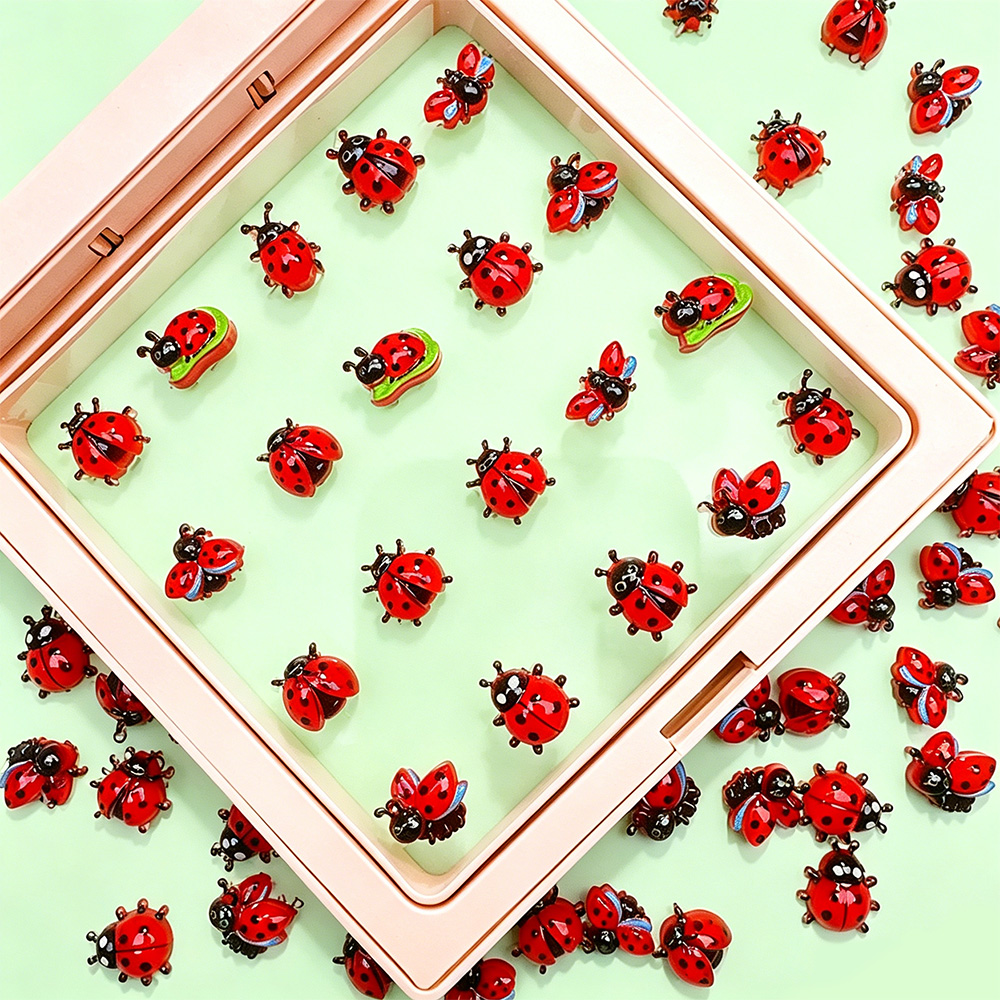 50 szt. Mieszane czerwone bied – Art Craft Ladybug recenzja i cena
