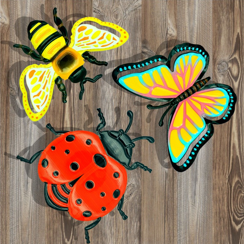 3 szt. Żelazne ozdoby w kształ – Art Craft Ladybug recenzja i cena