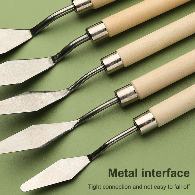 【Happy】7 sztuk/zestaw Noże do  – Painting Knife Palette recenzja i cena