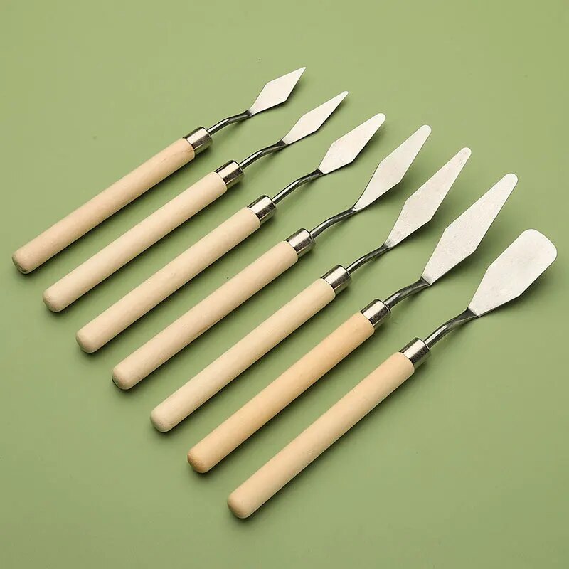 7-częściowy zestaw noży do mal – Painting Knife Palette recenzja i cena