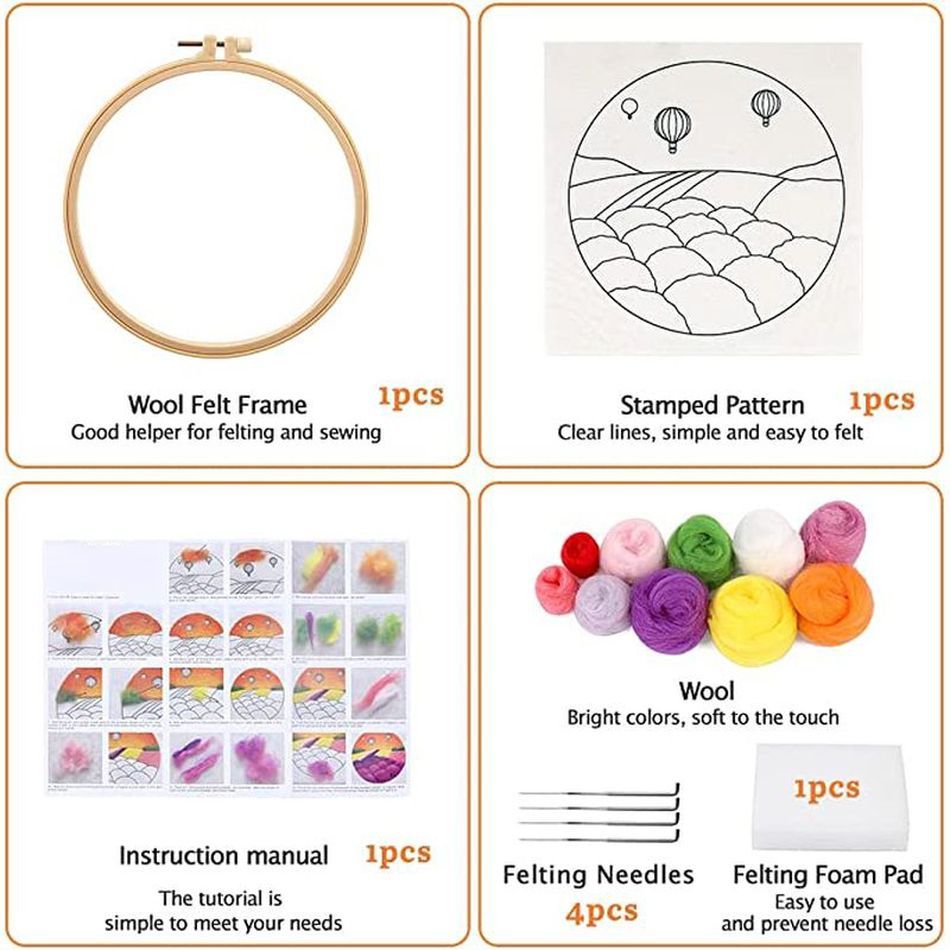 CHENISTORY Zestaw do filcowani – Art Craft Ideas For Adults recenzja i cena
