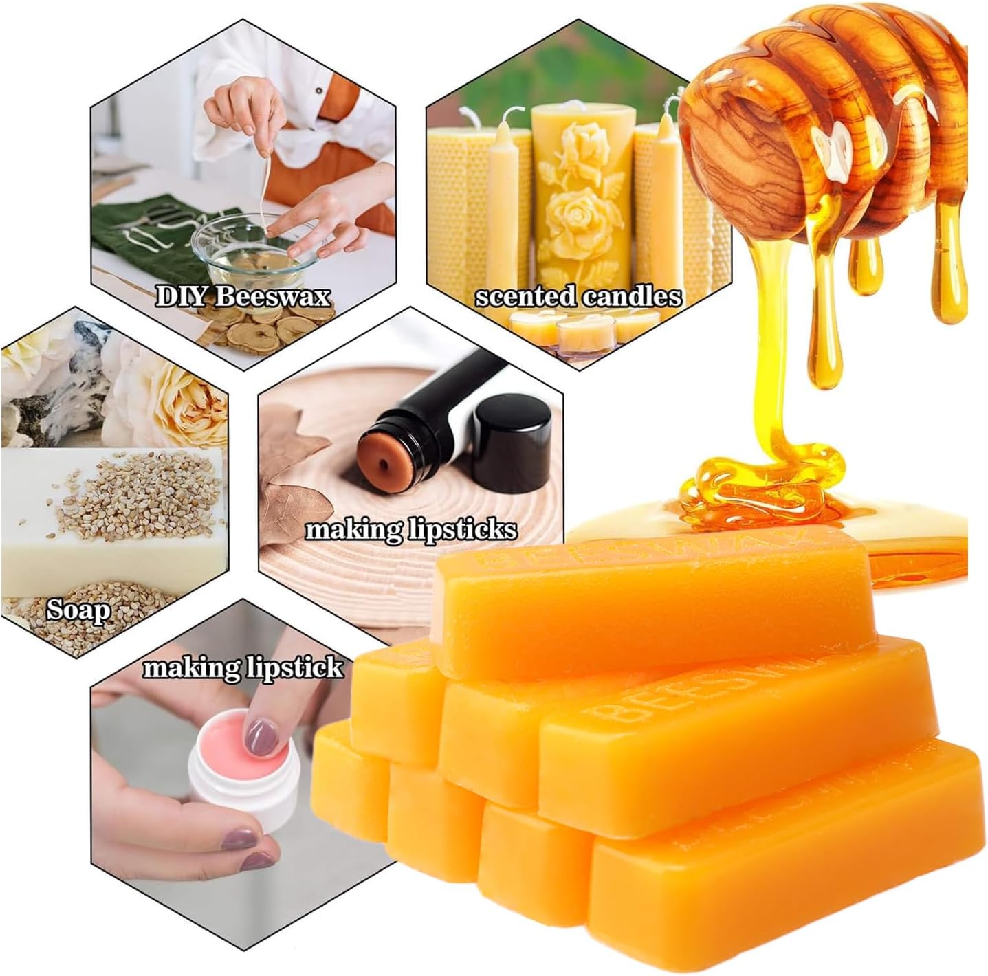 Wosk pszczeli w bloku, wosk do – Candle Making Wax recenzja i cena