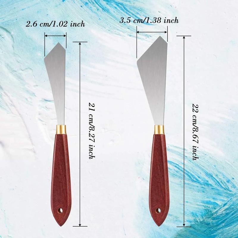 Zestaw 2 szpachelek malarskich – Painting Knife Palette recenzja i cena