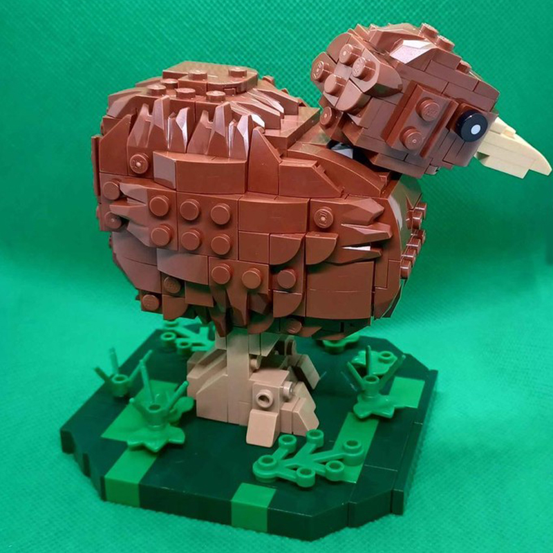 355 elementów MOC Rzeźby Kiwi  – Art Craft Ideas For Christmas recenzja i cena