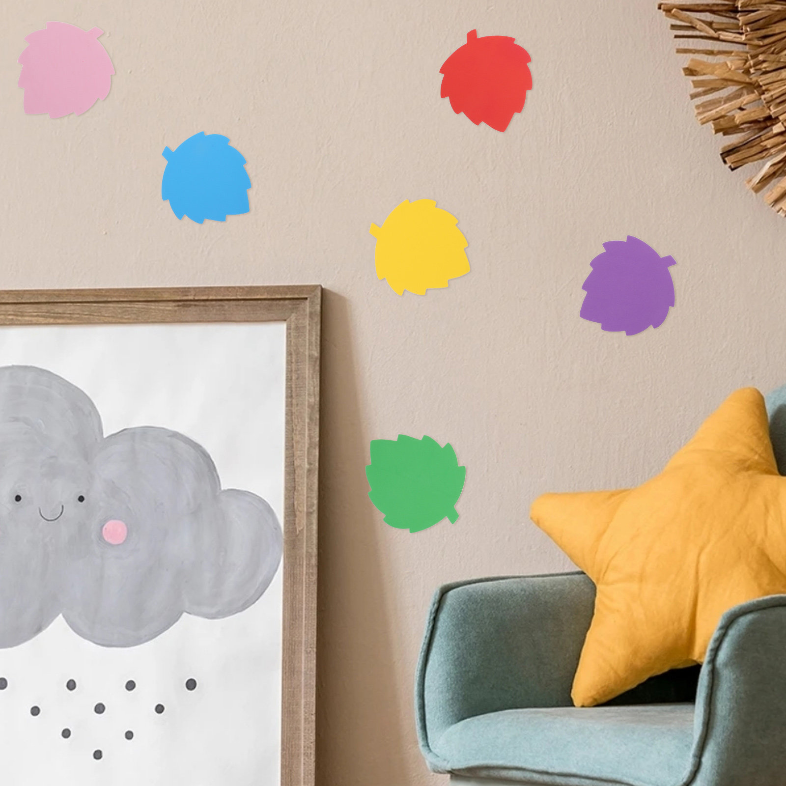 72 szt. Kolorowe piankowe liśc – Art Craft Diy recenzja i cena