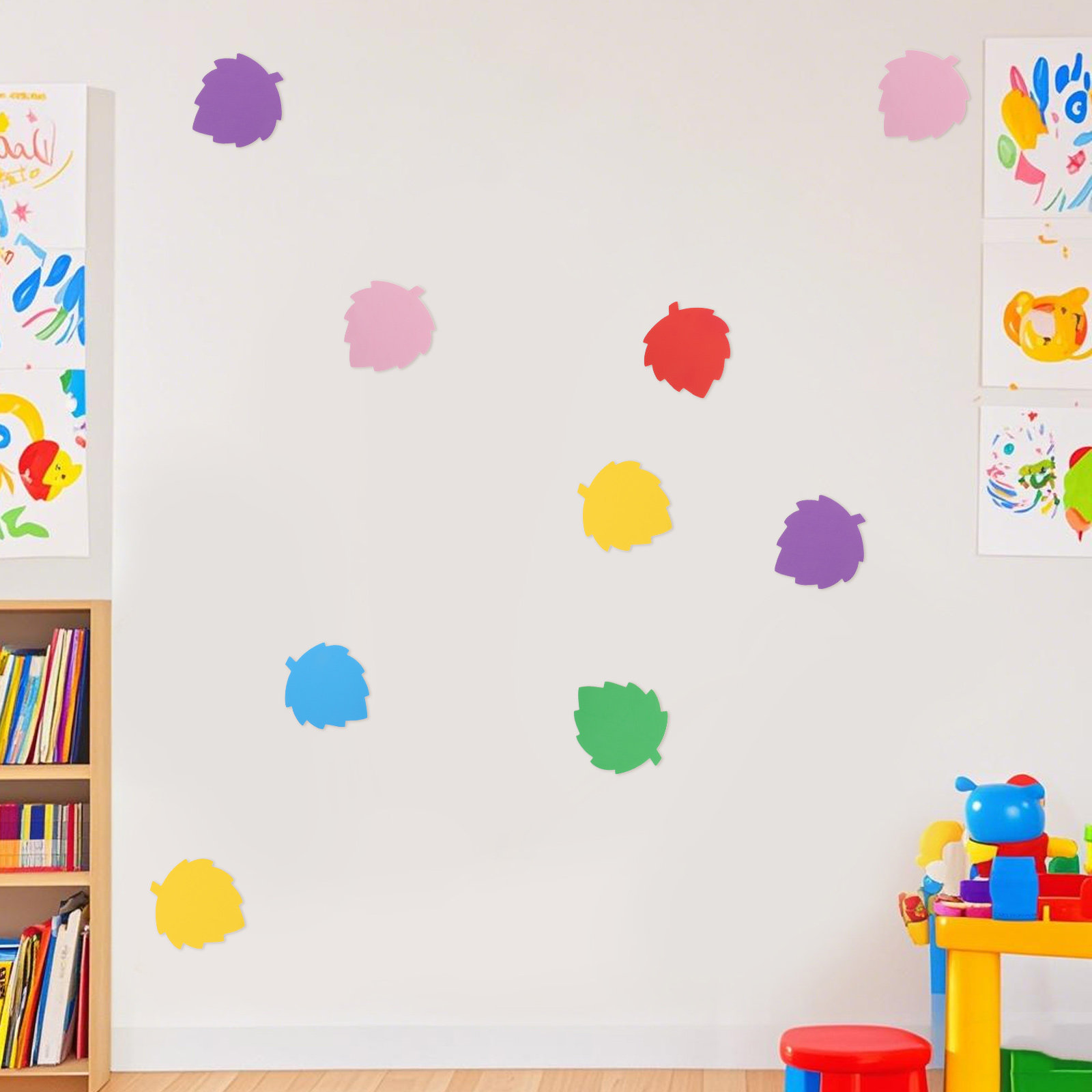 72 szt. Kolorowe piankowe liśc – Art Craft Diy recenzja i cena