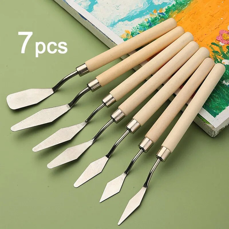 7-częściowy zestaw noży malars – Painting Knife Palette recenzja i cena