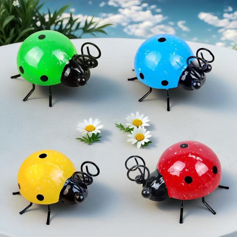 Metalowa biedronka, ręcznie ro – Art Craft Ladybug recenzja i cena