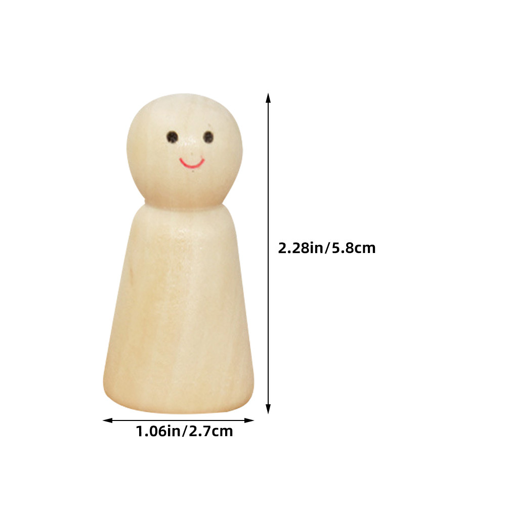 10 szt. drewnianych figurek do – Art Craft Kit recenzja i cena