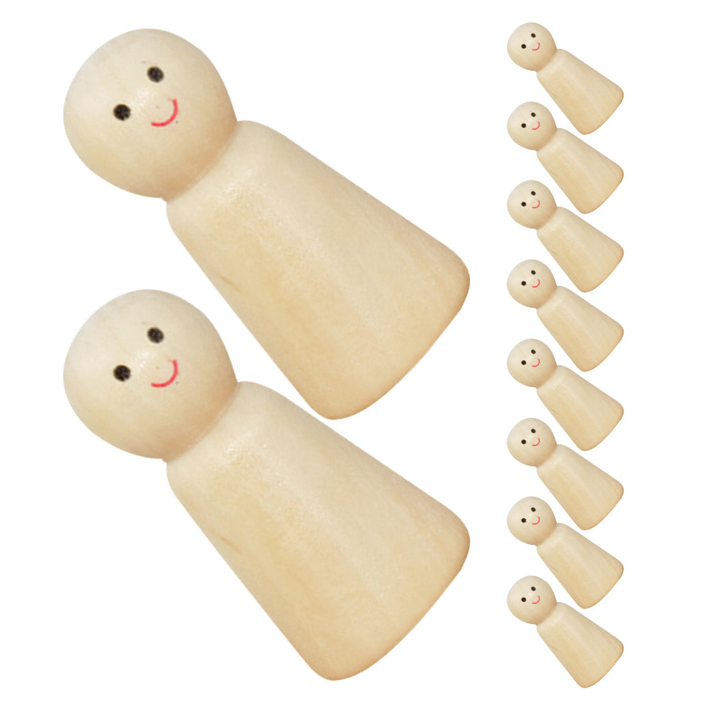 10 szt. drewnianych figurek do – Art Craft Kit recenzja i cena