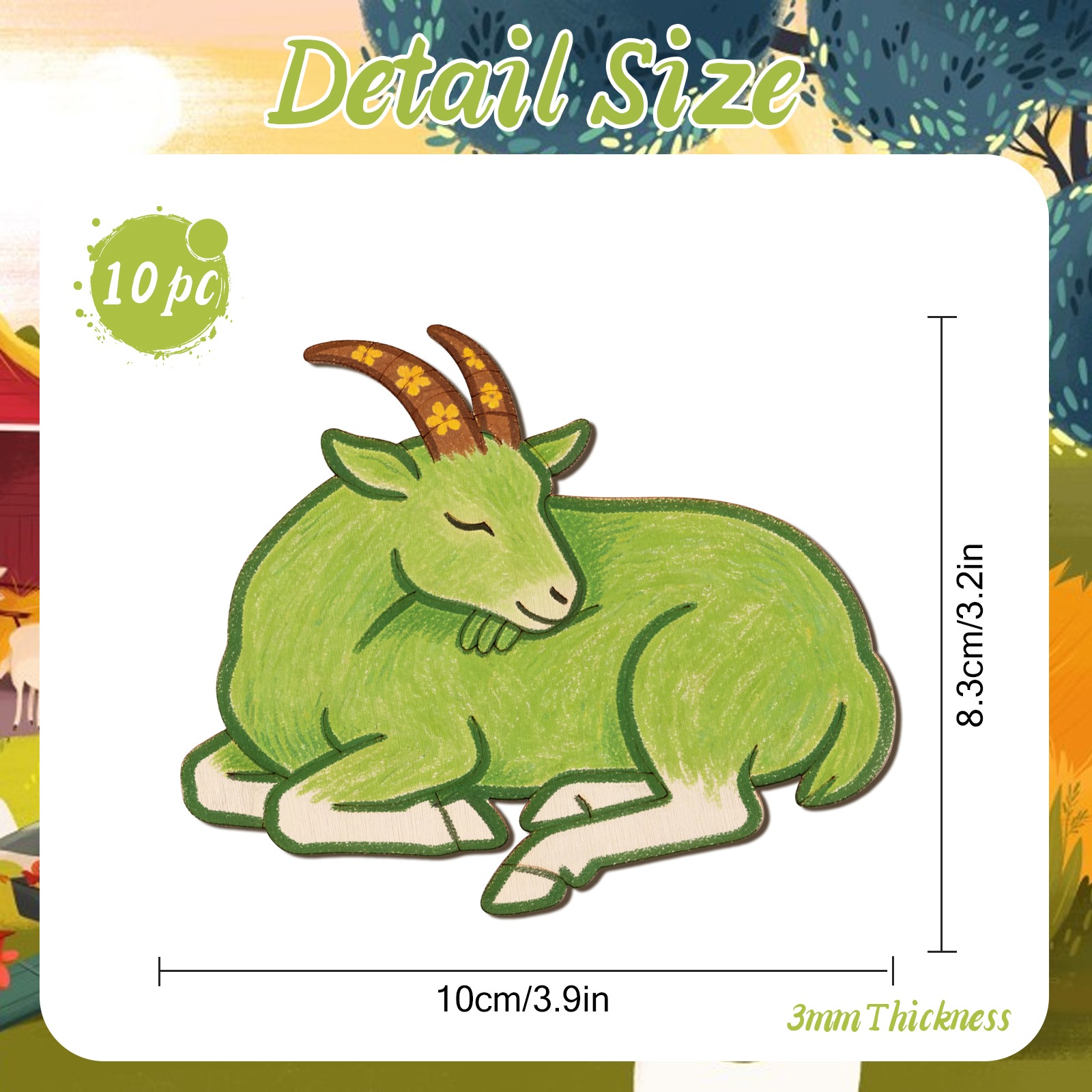 10 sztuk/zestaw Niedokończone  – Art Craft Diy recenzja i cena