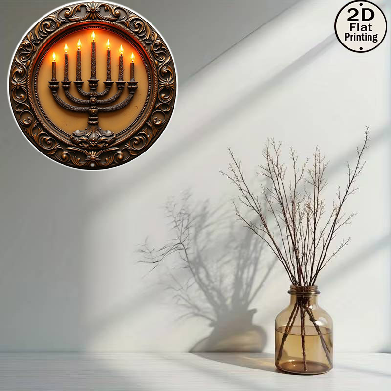 CIFBUY Vintage Menora Aluminio – Art & Craft Clipart recenzja i cena