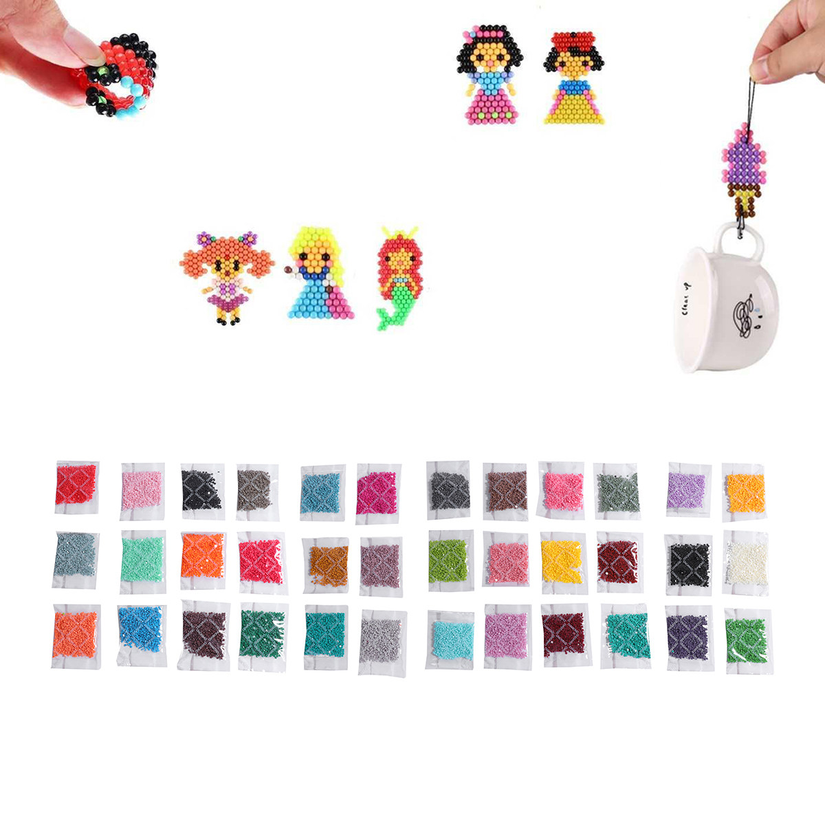 36 szt. Okrągłe diamentowe zes – Art Craft Kit recenzja i cena