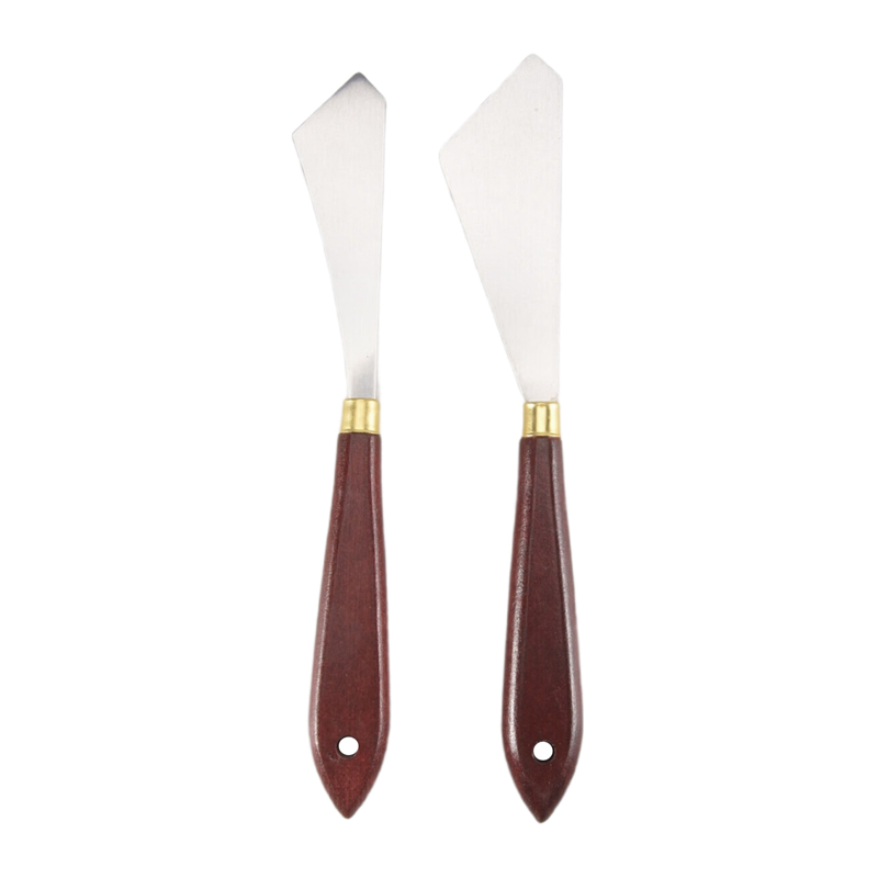 2 szt. Skrobaki malarskie ze s – Painting Knife Palette recenzja i cena