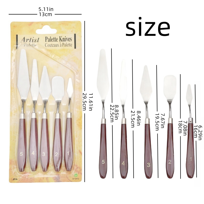 Artykuły plastyczne Farby gwas – Painting Knife Palette recenzja i cena